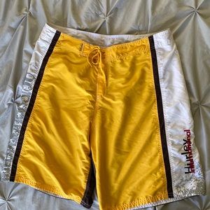 Mens size 33, hurley board shorts